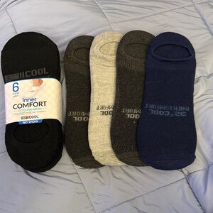 32 Degrees Men's Casual Socks - Black, Gray, Navy